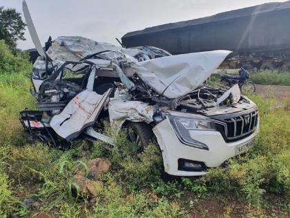 Triple accident near Kini on Pune Bangalore highway, three killed | Accident News kolhapur: पुणे-बंगळूरु महामार्गावर किणीनजीक तिहेरी अपघात, तिघे ठार