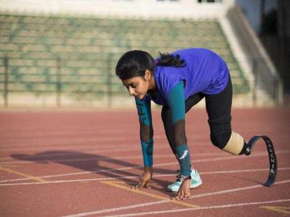 The Story of Modern Navdurga first indian blade runner Kiran Kanojia A ray of hope for those who have lost their legs | कहाणी आधुनिक नवदुर्गेची : किरण कनोजिया... पाय गमावलेल्यांसाठी आशेचा किरण ! 