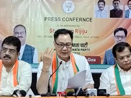 witnessed goa development in the last ten years said kiren rijiju  | गोव्याच्या गेल्या दहा वर्षांतील विकासाचा मी साक्षीदार: किरेन रिजिजू 