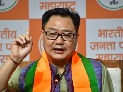 Rahul Gandhi is an immature leader, misleading Dalits and tribals; Says Kiren Rijiju | राहुल गांधी अपरिपक्व नेते, दलित-आदिवासींची करत आहेत दिशाभूल