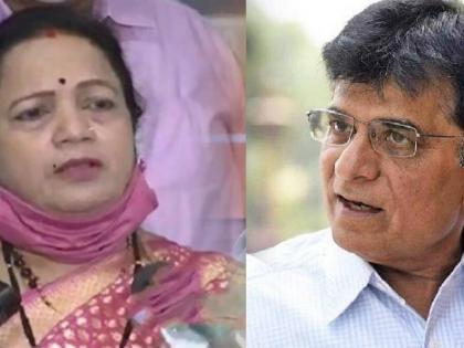 shiv sena mayor kishori pednekar targets bjp leader kirit somaiya over his allegations | किरीट भावा, तुझ्याकडे आठ गाळे असतील तर मला दे; किशोरी पेडणेकरांचे उपहासात्मक आव्हान