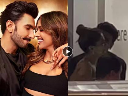 Ranveer Singh kisses Deepika Padukone at Ambani s event netizens again trolled couple | अंबानींच्या इव्हेंटमध्ये रणवीरने दीपिकाला केलं Kiss, नेटकरी म्हणाले, 'इमेज सुधारण्यासाठी..'