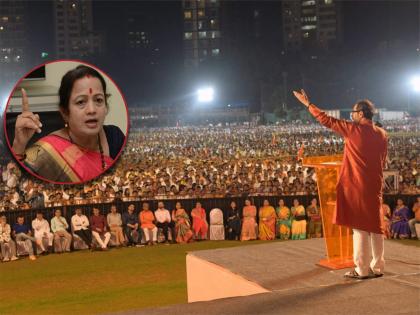 shiv sena kishori pednekar said only uddhav balasaheb thackeray will take dasara melava on shivaji park | Maharashtra Political Crisis: “शिवाजी पार्कवर उद्धव बाळासाहेब ठाकरेंचाच दसरा मेळावा होणार”: किशोरी पेडणेकर