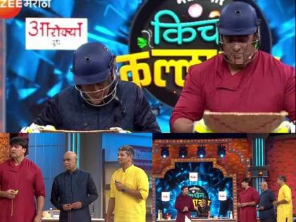 marathi tv show kitchen kalakar cricketer vinod kambli amol muzumdar and salil ankola | क्रिकेटचा डाव आता किचनमध्ये; 'किचन कल्लाकार'मध्ये प्रसिद्ध क्रिकेटपटूंची हजेरी