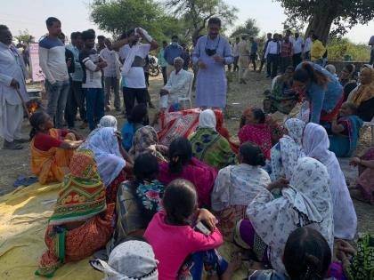 water reaches to sawangi magrapur dalit basti after villagres agitation | गावकऱ्यांच्या लढ्याला यश; सावंगी मग्रापूर दलितवस्तीत पोहोचले पाणी