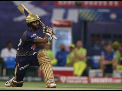 CSK vs KKR Latest News : Rahul Tripathi brillient 81 runs, Kolkata Knight Riders score 167 runs in 20 overs | CSK vs KKR Latest News : फलंदाजांचा संपूर्ण क्रम बदलला, पण KKRकडून फक्त राहुल त्रिपाठी खेळला!