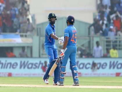 India vs West Indies, 2nd ODI: India finish their innings on 387/5, West Indies need 388 run to win | India vs West Indies, 2nd ODI: भारतीय फलंदाजांनी विंडीजच्या गोलंदाजांना बदडले