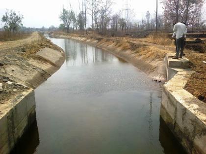 Bundi Erandgaon canal dry | झाडी एरंडगाव कालवा कोरडाच