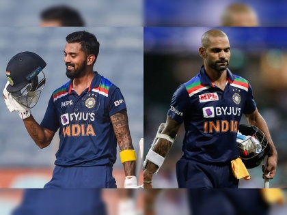 Breaking: ZIM vs IND: KL Rahul has replaced Shikhar Dhawan as India's captain in the ODI series against Zimbabwe. He's been cleared to play the series, Dhawan will be the Vice Captain. | Breaking : ZIM vs IND : KL Rahul चा फिटनेस रिपोर्ट समोर आला अन् BCCI ने शिखर धवनला कर्णधारपदावरून हटवला