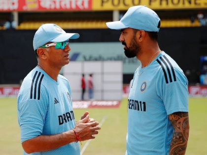 IND vs ENG : KL Rahul will not play as wicketkeeper in Test series against England considering the conditions and duration of the series: Rahul Dravid.  | विराटची माघार अन् त्यात IND vs ENG कसोटी मालिकेसाठी KL Rahul बाबत द्रविडचा मोठा निर्णय