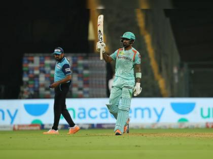 IPL 2022 MI vs LSG Live Updates : KL Rahul with his 4th IPL ton, 3rd Vs MI and 2nd of the season, he becomes the first ever player to score 3 hundreds against a single team in T20 cricket, LSG 6/168 | KL Rahul IPL 2022, MI vs LSG Live Updates : लोकेश राहुल Mumbai Indians ला पुन्हा पुरून उरला, ट्वेंटी-२० क्रिकेटमध्ये कोणालाच न जमलेला विक्रम केला