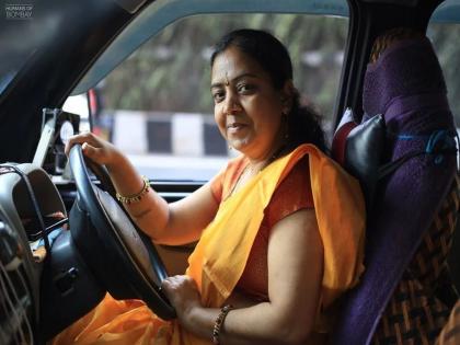 Story of a woman taxi driver in mumbai will inspire you | लोकांचे टोमणे ऐकत घरदार सांभाळून 'ती' बनली मुंबईतील यशस्वी टॅक्सीचालक