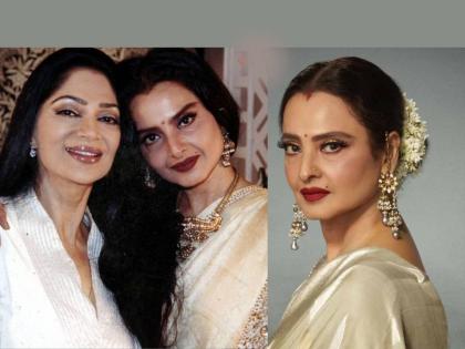 बाबो..! अभिनेत्री Rekha यांना चक्क महिलेसोबत करायचं होतं लग्न, सिमी ग्रेवालच्या शोमध्ये केला होता खुलासा