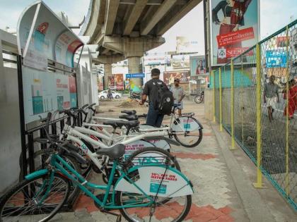 Offer for Metro travelers; Upon arriving at the station, the fare cycle will be available for Rs 2 | मेट्रो प्रवाशांसाठी भन्नाट ऑफर; स्टेशनवर उतरताच २ रुपयात मिळणार भाड्याने सायकल