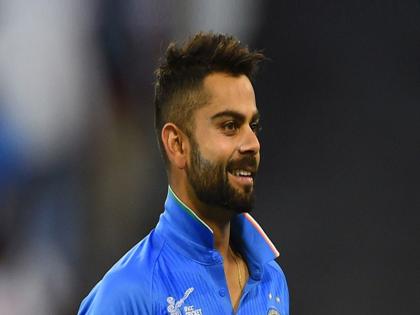 IND vs AUS 3rd T20: ... and laughed virat Kohli | IND vs AUS 3rd T20 : ... अन् कोहली गालातल्या गालात हसला