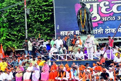  Maratha brothers, call for Shahu Chhatrapati to prepare for next: The Chief Minister criticized the Guardian Minister | मराठा बांधवांनो, पुढच्या तयारीला लागा शाहू छत्रपती यांचे आवाहन : आरक्षणप्रश्नी सरकारला निर्वाणीचा इशारा; मुख्यमंत्री, पालकमंत्र्यांवर टीकेची झोड