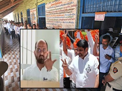 91 percent voting for Rajaram Cooperative Sugar Factory, Result tomorrow | Kolhapur: राजाराम साखर कारखान्यासाठी इर्षेने ९१ टक्के मतदान; कंडका कोणाचा पडणार? उद्या कळणार