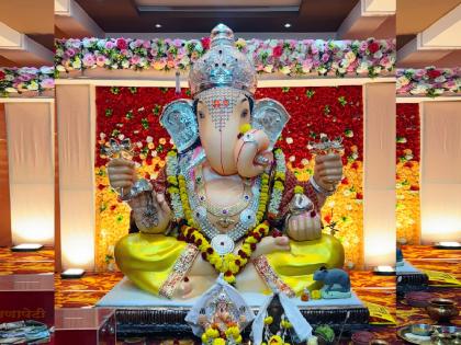 Shikalgar family in Kolhapur honors Shri Ganesha worship for 55 years, Muslim youth also holds the post of president | कोल्हापुरातील शिकलगार कुटुंबाकडून ५५ वर्षे श्री गणेश पूजनाचा मान, अध्यक्षपदही मुस्लीम तरुणाकडेच