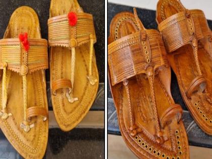 Kolhapuri slippers... making noise | कोल्हापुरी चप्पल... आवाज करकरीत Kolhapuri slippers... making noise | कोल्हापुरी चप्पल... आवाज करकरीत