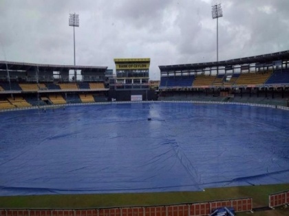 Rainstorms on the first Test against Sri Lanka | लंकेविरोधातील पहिल्या कसोटीवर पावसाचे सावट