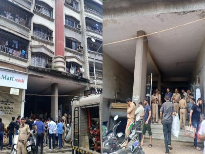 One dead, one injured, 27 families homeless after slab collapse of Komal Park building in Ulhasnagar | उल्हासनगरात कोमल पार्क इमारतीचा स्लॅब कोसळून एकाचा मृत्यू तर एक जण जखमी, २७ कुटुंब बेघर