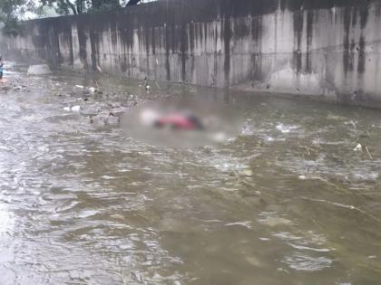 Body found in stream in Kondhwa area of Pune; Chances of being washed away in rain | पुण्यातील कोंढवा परिसरात ओढ्यात आढळला मृतदेह; पावसात वाहून गेल्याची शक्यता