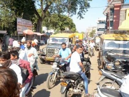 Traffic jam | वाहतूक कोंडी Traffic jam | वाहतूक कोंडी