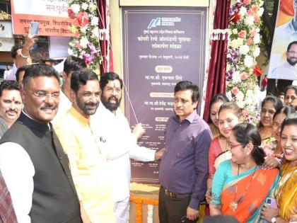 Rescue of Thanekar from the dilemma on the Eastern Expressway, New Kopri bridge finally inaugurated by Chief Minister Eknath Shinde | पूर्व द्रुतगती महामार्गावर होणाऱ्या कोंडीतून ठाणेकरांची सुटका, नव्या कोपरी पूलाचे अखेर मुख्यमंत्री एकनाथ शिंदे यांच्याहस्ते लोकार्पण 