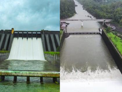 Koyna Dam gates reopened as rains increase in Satara district | Satara: कोयनेचे दरवाजे पुन्हा उघडले, २३ हजार क्युसेकने विसर्ग; नदीकाठी सतर्कतेचा इशारा Koyna Dam gates reopened as rains increase in Satara district | Satara: कोयनेचे दरवाजे पुन्हा उघडले, २३ हजार क्युसेकने विसर्ग; नदीकाठी सतर्कतेचा इशारा