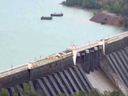 Water storage in Koyna dam nears 91 tmc | Satara- कोयना धरणातील पाणीसाठा ९१ टीएमसीच्या दिशेने, धरण भरण्याबाबत चिंताच 