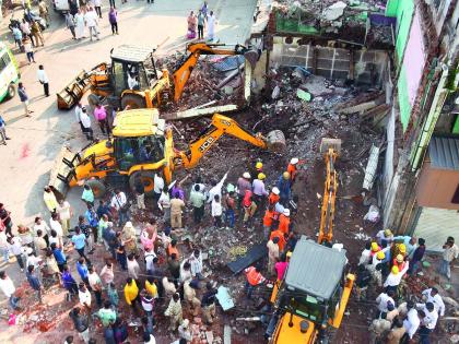 Owners of Rajdeep Bag House arrested over Amravati Building Collapse incident | ‘त्या’ घटनेप्रकरणी राजदीप बॅग हाऊसच्या मालकांना अटक; एकाला दोन दिवसांची पोलीस कोठडी