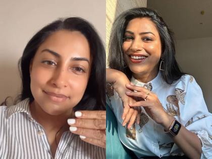 kranti redkar lost 2.5 kg in just 1.5 weeks reveals secret behind it video viral | Video : 'नेलपॉलिश' मुळे दीड आठवड्यात 2.5 किलो वजन कमी? क्रांती रेडकरने सांगितलं सिक्रेट