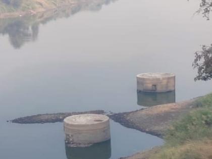 River Krishna is running dry in Sangli, water supply crisis for the municipal corporation at the beginning of summer | सांगलीत कृष्णा नदी पडतेय कोरडी, उन्हाळ्याच्या सुरूवातीला महापालिकेवर पाणीपुरवठ्याचे संकट