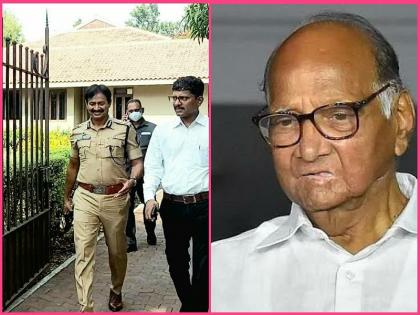 IPS officer Krishna Prakash meets Sharad Pawar Visited Govindbagh in Baramati | आयपीएस अधिकारी कृष्ण प्रकाश शरद पवारांच्या भेटीला; बारामतीत गोविंदबागेत जाऊन घेतली भेट