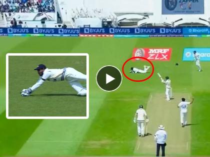 ICC World Test Championship Final 2023 IND vs AUS Live Scorecard Day 1 KS Bharat takes superb catch of David Warner on Shardul Thakur bowling | WTC Final: हवेत उडी घेत केएस भरतचा भन्नाट कॅच... डेव्हिड वॉर्नरही बघतच बसला!