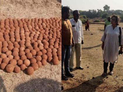 Artillery shells at Pavangada in the possession of the Archaeological Department; Instructions not to dig new | पावनगडावरील तोफगोळे पुरातत्व खात्याच्या ताब्यात; नव्याने खोदाई न करण्याच्या दिल्या सूचना