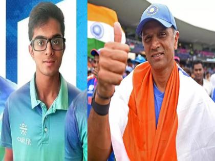 Former Team India player Rahul Dravid's son Samit Dravid will play in KSCA T20 Mysore Warriors  | बाप तसा बेटा! Rahul Dravid चा लेक ट्वेंटी-२० लीग खेळणार; पण केवळ 'इतके'च पैसे मिळणार