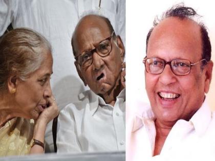 I and Pratibha continued to lift up his tired mind...; Sharad Pawar's emotional tweet of ND Mahanor | 'मी अन् प्रतिभा त्यांच्या खचलेल्या मनाला उभारी देत राहिलो, पण...'; शरद पवारांचं भावनिक ट्विट