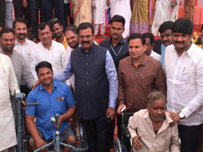 A grand health check-up camp was concluded in Bhiwandi by Minister Kapil Patil Foundation | कपिल पाटील फाऊंडेशन तर्फे भिवंडीत भव्य आरोग्य तपासणी शिबीर संपन्न