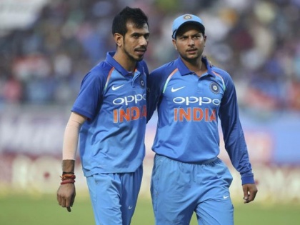 India vs New Zealand 3rd ODI:100 wickets between kuldeep yadav and yuzvendra chahal in ODIs | India vs New Zealand 3rd ODI : कुलदीप-चहलची जोडी जमली, विकेटचं शतक साजरं!