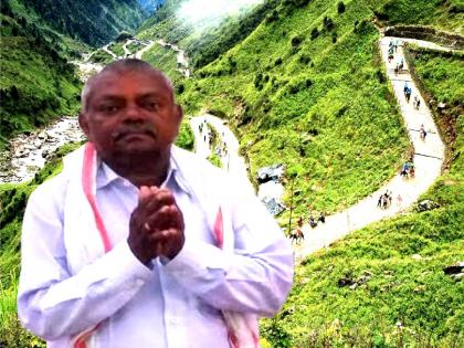 Hingoli: Kedarnath's darshan remained incomplete; Devotee from Kurunda dies in Sonprayag | Hingoli: केदारनाथाचे दर्शन अधुरे राहिले; कुरुंदा येथील भाविकाचा सोनप्रयाग येथे मृत्यू