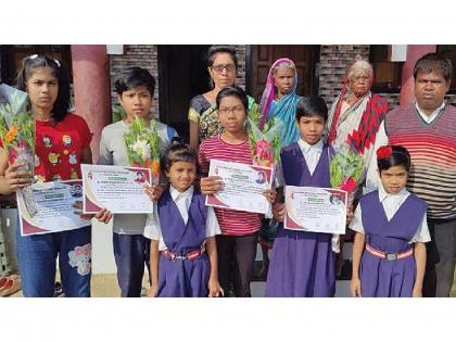 4 sisters from bhandara district dominated the arena of 'wrestling'; will go to play at regional level | चार बहिणींनी गाजवला ‘कुस्ती’चा आखाडा; विभागीय पातळीवर जाणार खेळायला