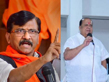 Sanjay Raut targets Shinde Fadnavis Government; Hasan Mushrif, a militant leader, will emerge from the crisis | संजय राऊतांचा सत्ताधाऱ्यांवर निशाणा; हसन मुश्रीफ लढवय्ये नेते, संकटातून बाहेर पडतील