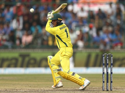 India vs Australia, 5th ODI: Usman Khawaja is now the highest run-getter against India in a bilateral series of 5 or fewer games | India vs Australia 5th ODI : उस्मान ख्वाजाचं नाणं खणखणीत वाजलं, डिव्हिलियर्स व विलियम्सन यांनाही मागे टाकलं