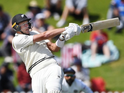 New Zealand vs India, 1st Test : Kyle Jamieson equals Michael Clarke's six-hitting record on Test debut   | NZ vs IND, 1st Test : कायले जेमिसनची ऑस्ट्रेलियन दिग्गज मायकेल क्लार्कच्या विक्रमाशी बरोबरी