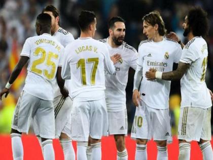 La Liga Real Madrid makes strong comeback beats eibar | ला लिगा: रियाल माद्रिदचे दमदार पुनरागमन