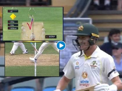 Ashes, AUS vs ENG, Pink Ball Test : Dropped 3 times, caught on no-ball: Marnus Labuschagne rides luck before ending his stay with bizarre DRS | Ashes, AUS vs ENG, Pink Ball Test : ३ झेल सोडले, नो बॉलमुळे शतक झाले पूर्ण; मार्नस लाबुशेनच्या खेळीचा विचित्रपणे झाला एंड