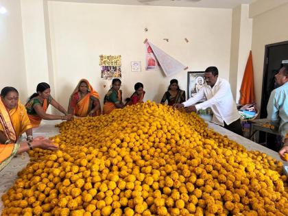 As many as 71 thousand Metichur Laddos are made in the city by Ram devotees | रामभक्तातर्फे शहरात बनताहेत तब्बल ७१ हजार माेतीचूर लाडू!