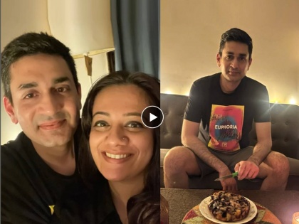 marathi actress Spruha Joshi shared special post for her husband Varad Laghate on his birthday | नवऱ्याच्या वाढदिवशी स्पृहाने लिहिली खास पोस्ट, Video शेअर करत दिल्या शुभेच्छा