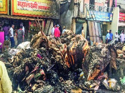  Unauthorized godowns in the market yard are dangerous, in the name of agriculture, other businesses are allowed | मार्केट यार्डातील अनधिकृत गोदामे धोकादायक, शेतीपूरकच्या नावाखाली अन्य व्यवसायांना परवानगी